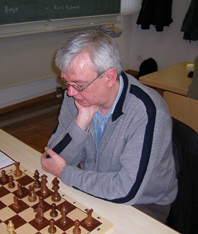 Helmut Fuchsgruber punktete an Brett 6.